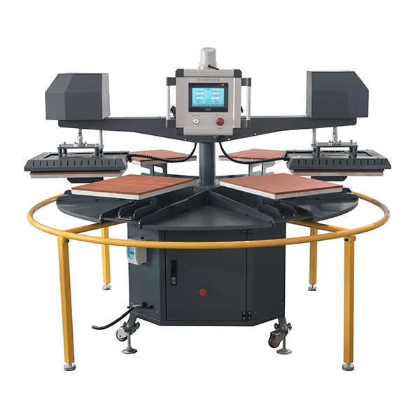 Double-head Multifunctional Six-Station Heat Press Machhine