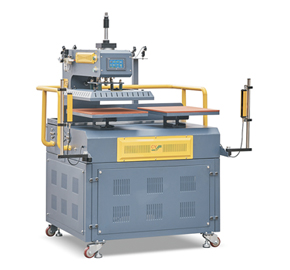 Upward sliding fully automatic dual station  hot stamping  machine